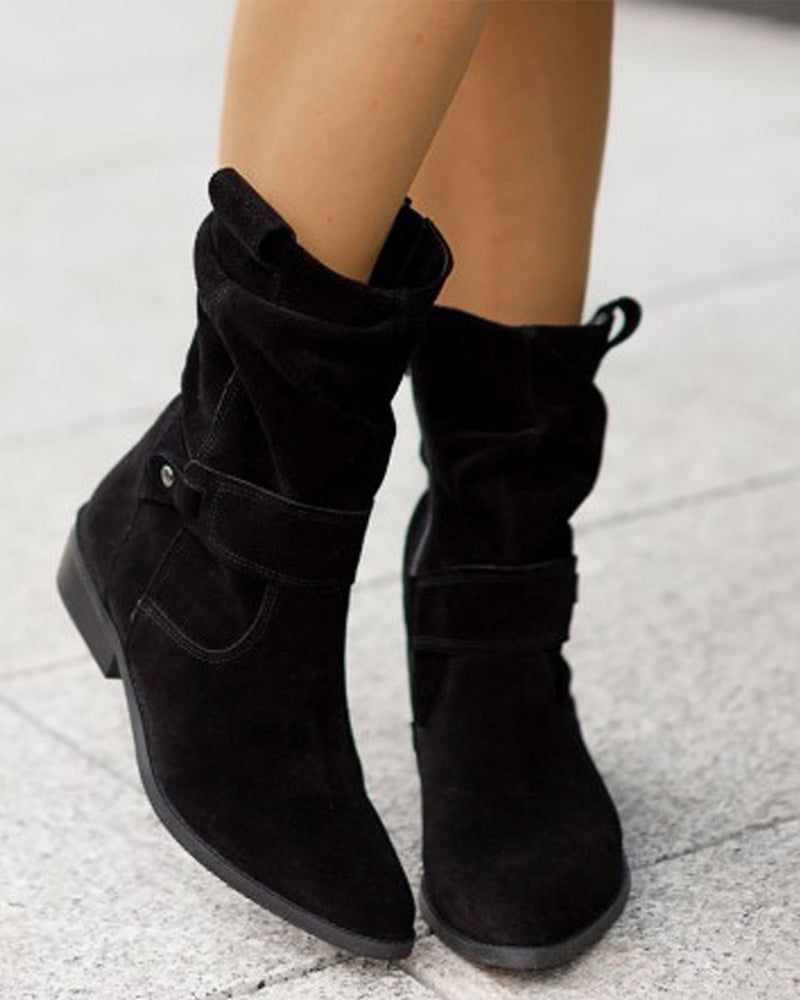 ARIDANE - Trendy Boots With Low Heels