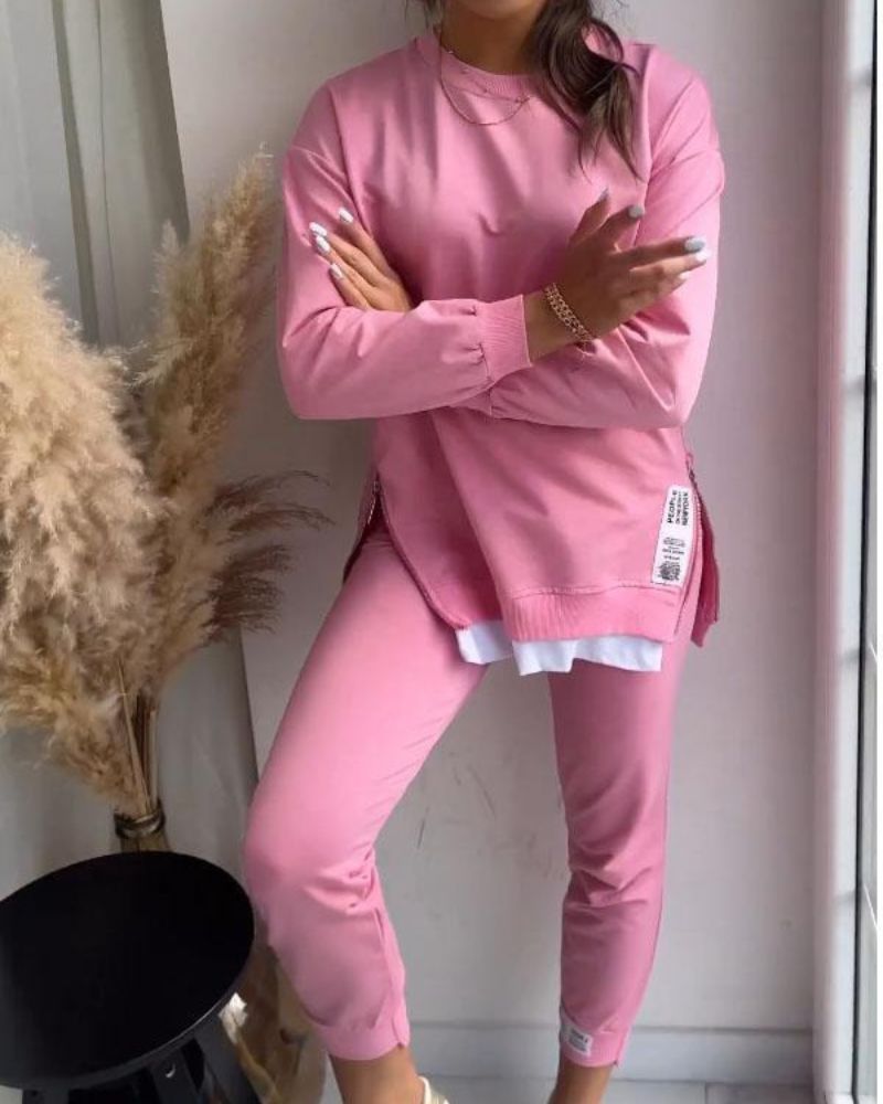 ELINA - Sweater and Trousers Two-piece Set