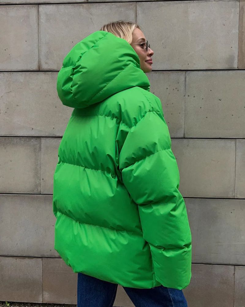 NIA - Loose Cotton Padded Jacket