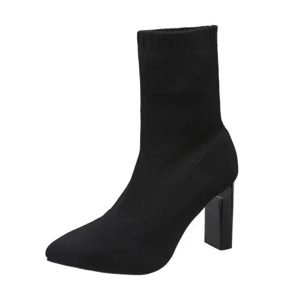 Basic Square Toe Ankle Boots