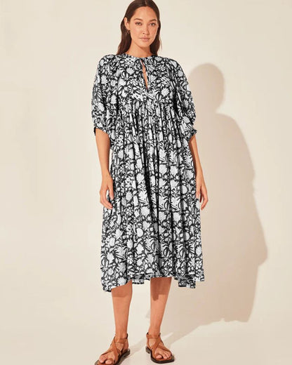 AMARE - BOHO FLORAL DRESS