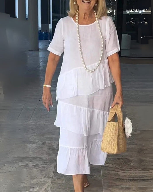 ALMERI - LINEN DRESS