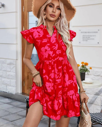 AMARAL - FLORAL PRINT DRESS