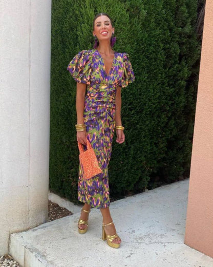 DALINE - Stylish and Vibrant Dress