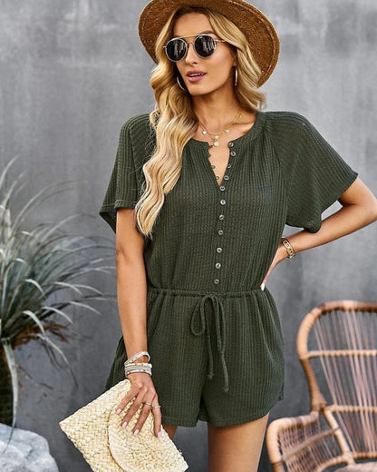 MIANAS - DRAWSTRING JUMPSUIT