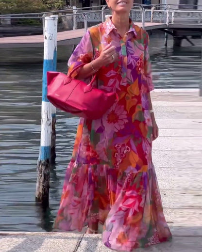 TASIA - Vibrant Dress