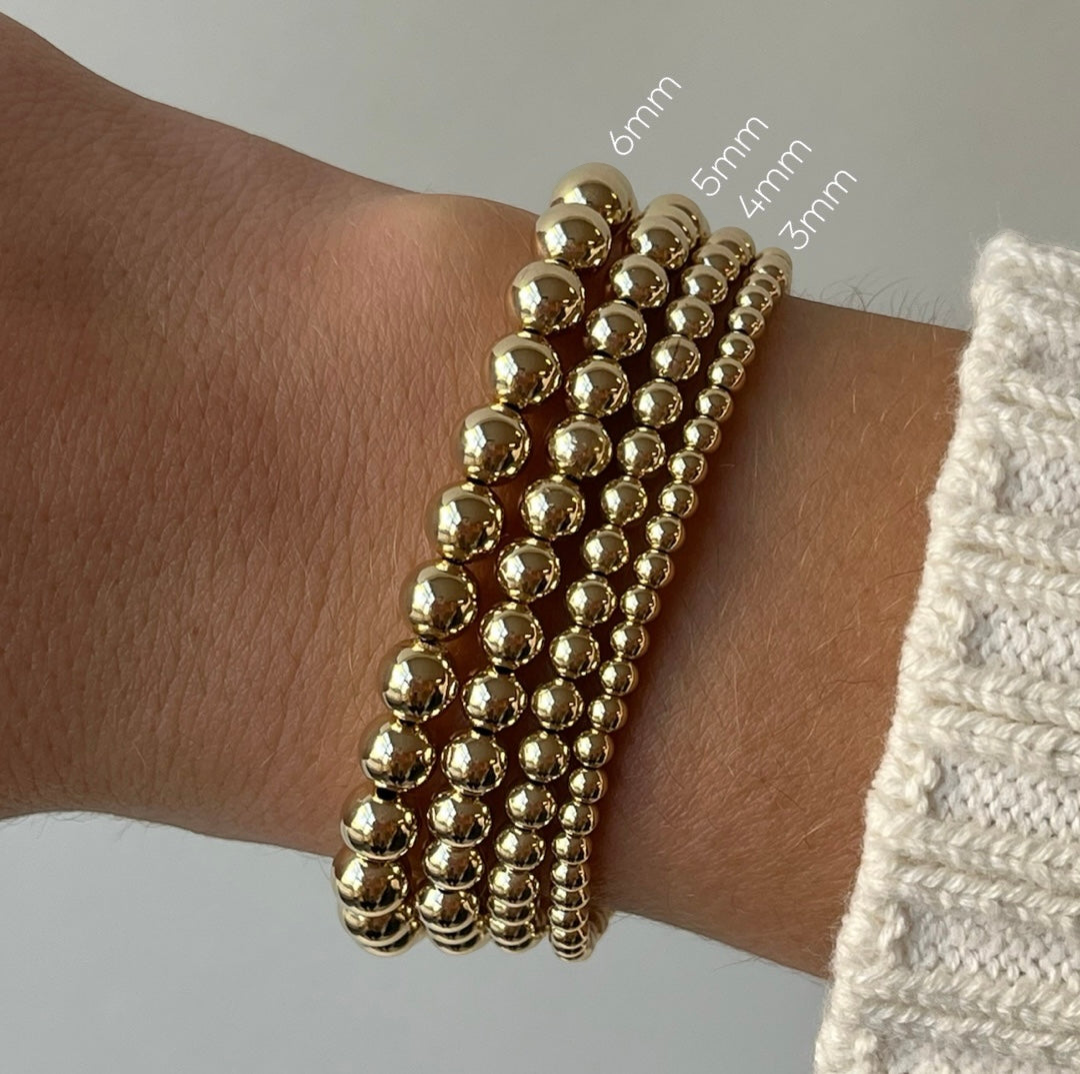 Classic Initial Juno Bracelet (4mm)