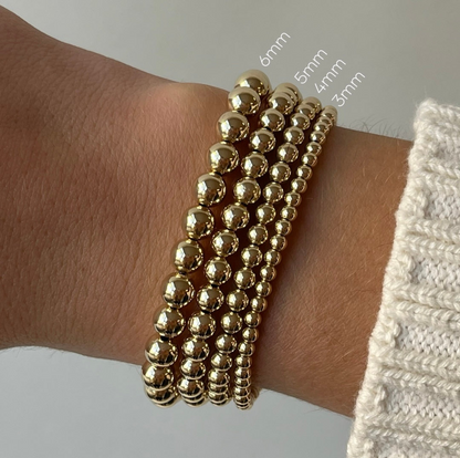 Classic Initial Juno Bracelet (4mm)