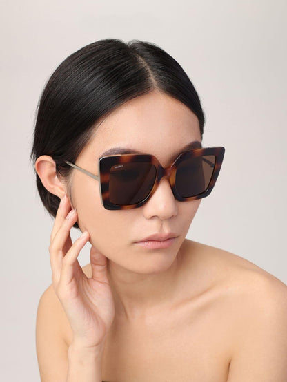 Max Mara Women Max Mara Acetate And Metal Sunglasses