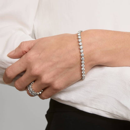 Moissanite Tennis Bracelet