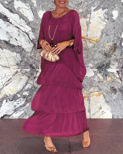 BETTY - Chiffon Boho Dress