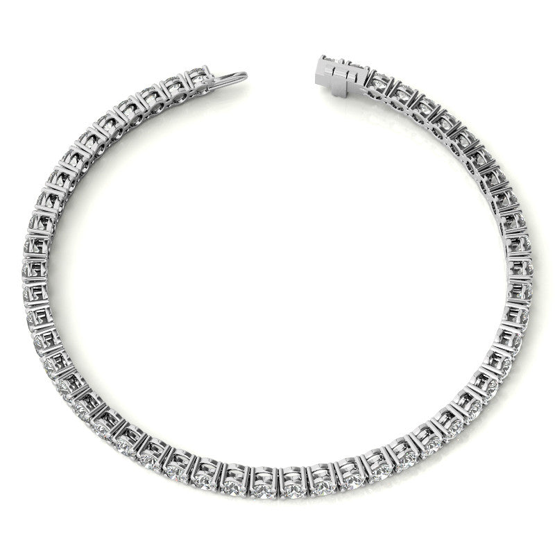 6ctw Lab Created Moissanite Tennis Bracelet