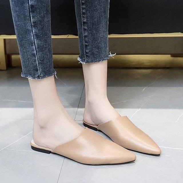 Slip On Square Heel Loafers