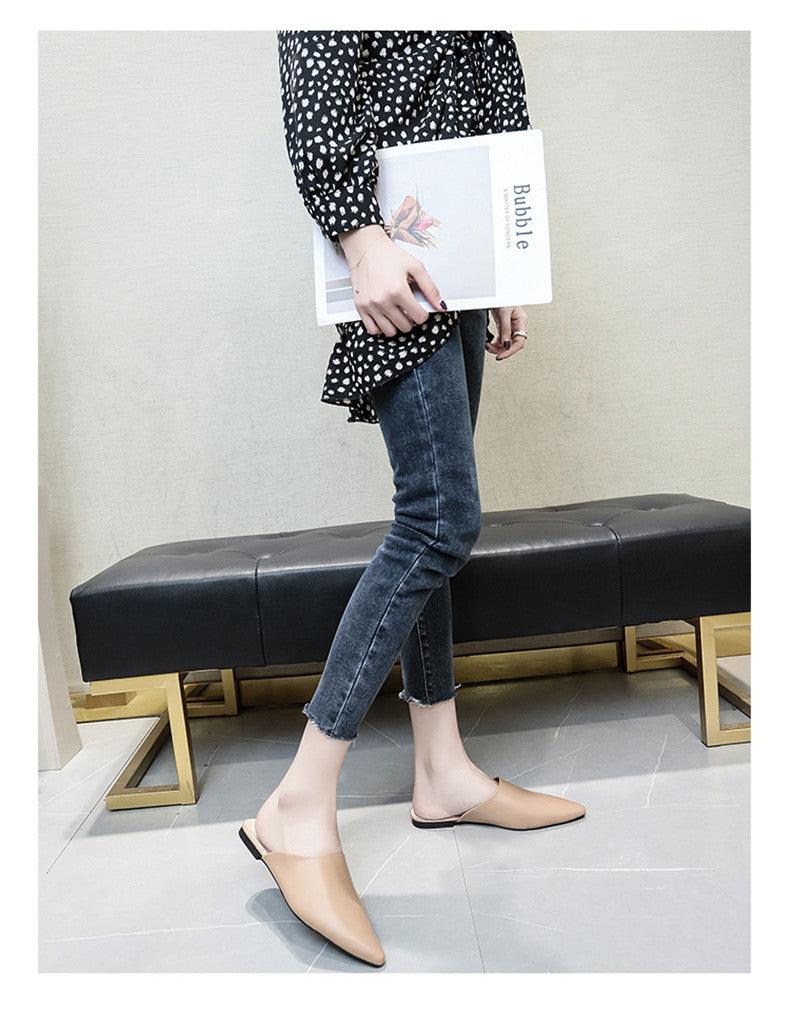 Slip On Square Heel Loafers