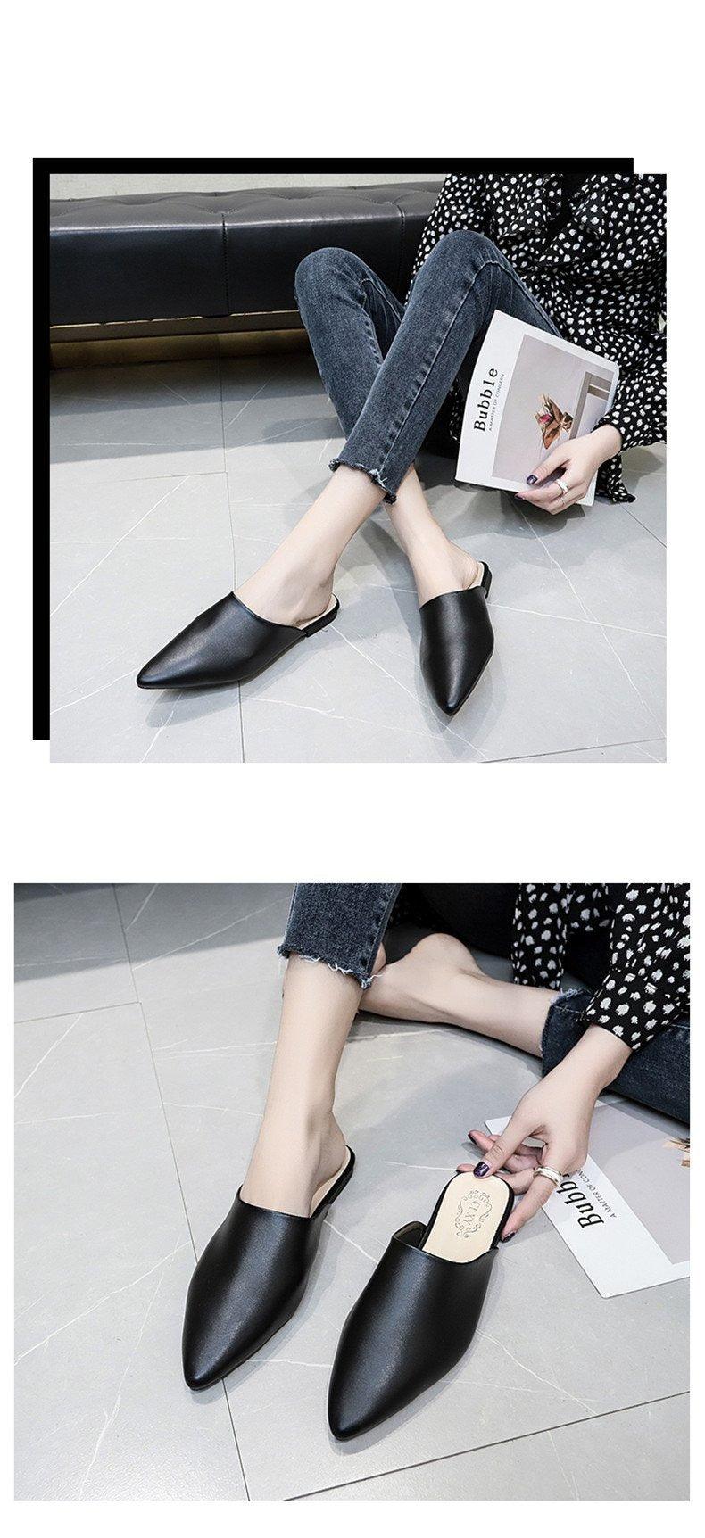 Slip On Square Heel Loafers