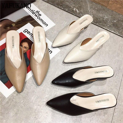 Slip On Square Heel Loafers